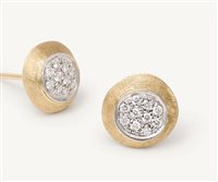 Vicenza - Piazzetta Palladio 2 - Ohrringe Marco Bicego Dame Jaipur Link in Gelbgold Diamante 0.15 Ct OB1377-B - OB1377-B
